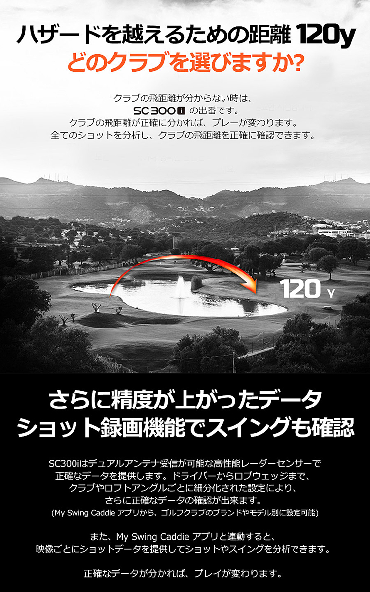 ボイスキャディ Sc300i スウィングキャディ 高性能レーダー 距離測定器 Voice Caddie Swing Caddie Sc300i Sc300i ゴルフ コンペ 賞品 景品 Boundarycapital Com