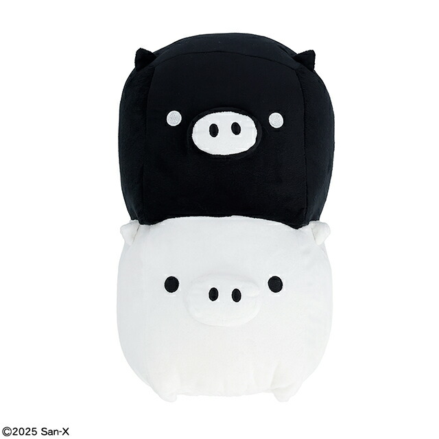san-x　サンエックス　モノクロブー　monokuroBoo　ぬいぐるみ 楽天市場】【送料無料】 モノクロブー ウエイトドール ブラック