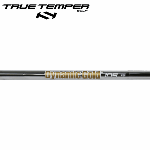 【処分価格】【U.S.限定モデル】トゥルーテンパー ダイナミックゴールド 105 スチール アイアンシャフト (True Temper DG 105 Iron Parallel) 【パラレル】 【単品】
