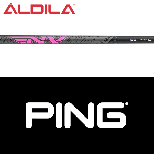 【G440対応】【全てメーカー純正部品使用】【PING ウッド用 純正 スリーブ付きシャフト】 アルディラ NV ピンク ウッド (2023年モデル) (ALDILA NV Pink Wood 2023 Ver.)