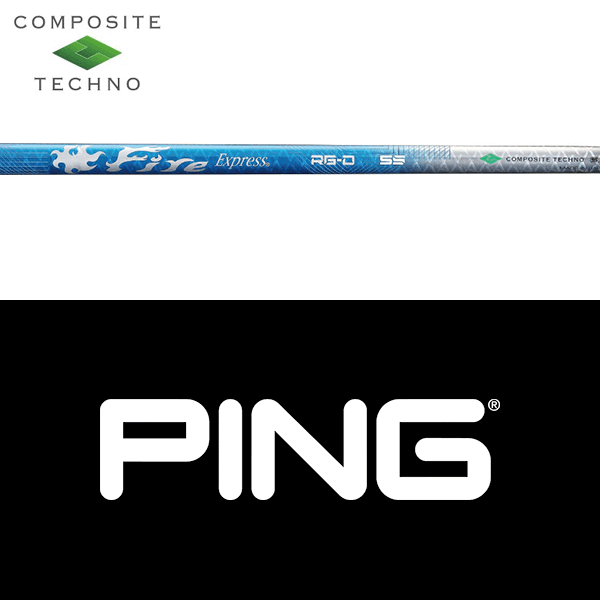 【G440対応】【全てメーカー純正部品使用】【PING ウッド用 純正 スリーブ付きシャフト】コンポジットテクノ ファイアーエクスプレス RG-D (Composite Techno Fire Express RG-D)