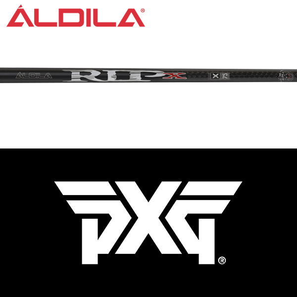 【全てメーカー純正部品使用】【PXG ウッド用 純正 スリーブ付きシャフト】アルディラ RIP X (US仕様) (ALDILA RIP X Wood)