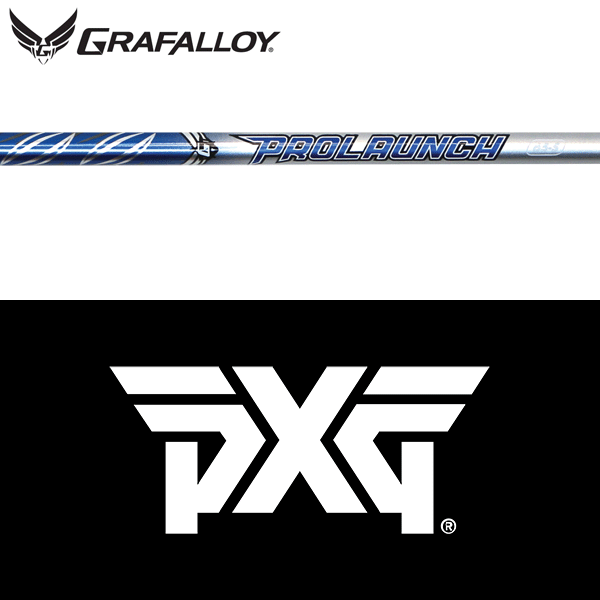 【全てメーカー純正部品使用】【PXG ウッド用 純正 スリーブ付きシャフト】グラファロイ プロローンチ・ブルー 45/65 (2019年モデル) (US仕様) (Grafalloy ProLaunch Blue 2019 Ver.)|ゴルフセオリー