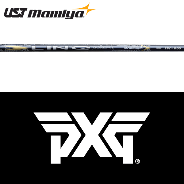 【全てメーカー純正部品使用】【PXG ウッド用 純正 スリーブ付きシャフト】USTマミヤ LIN-Q (リンク) EX FW (UST Mamiya LIN-Q EX FW)