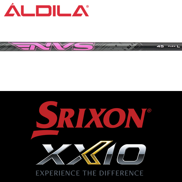 【全てメーカー純正部品使用】【SRIXON ZX / ゼクシオ X QTS 純正 スリーブ付きシャフト】アルディラ NVS ピンク ウッド (2023年モデル) (ALDILA NVS Pink Wood 2023 Ver.)