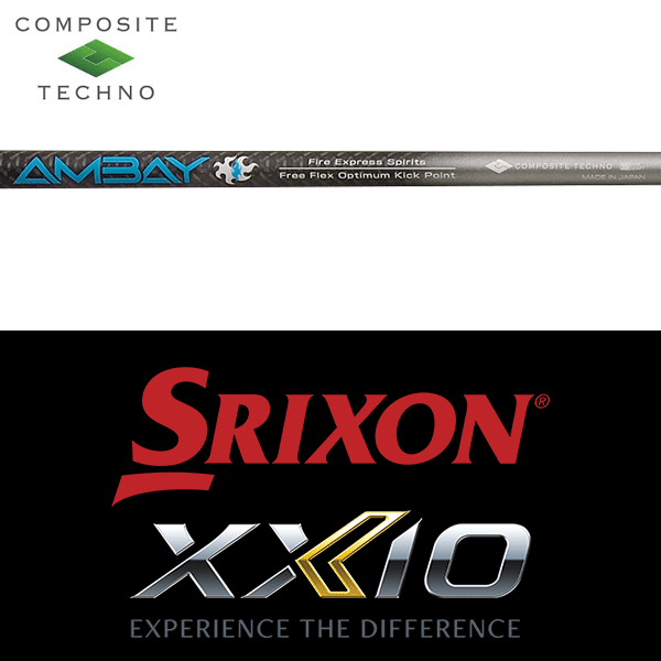 【全てメーカー純正部品使用】【SRIXON ZX / ゼクシオ X QTS 純正 スリーブ付きシャフト】コンポジットテクノ ファイアーエクスプレス Spirits AMBAY(アンバイ) (Composite Techno Fire Express Spirits AMBAY Wood)|ゴルフセオリー