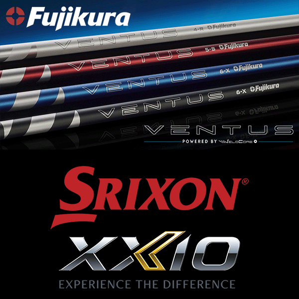 【全てメーカー純正部品使用】【SRIXON ZX / ゼクシオ X QTS 純正 スリーブ付きシャフト】フジクラ 24 ベンタス (Fujikura 24 VENTUS)