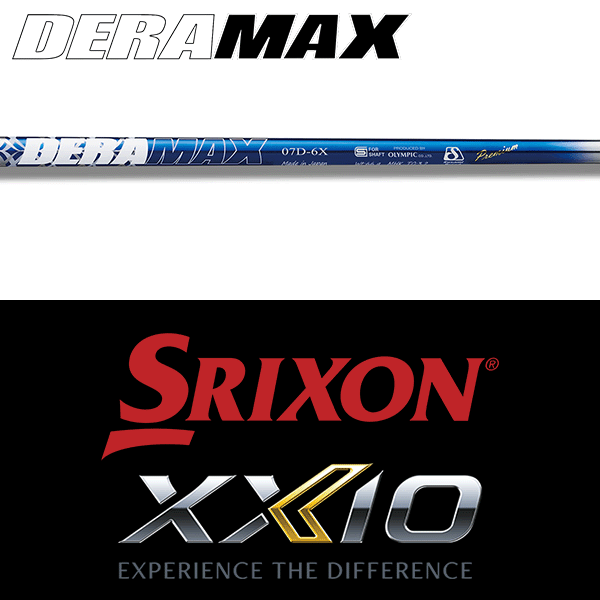 【全てメーカー純正部品使用】【SRIXON ZX / ゼクシオ X QTS 純正 スリーブ付きシャフト】デラマックス DERAMAX 07 プレミアムシリーズ ドライバー (DERAMAX 07 Premium Series Driver)