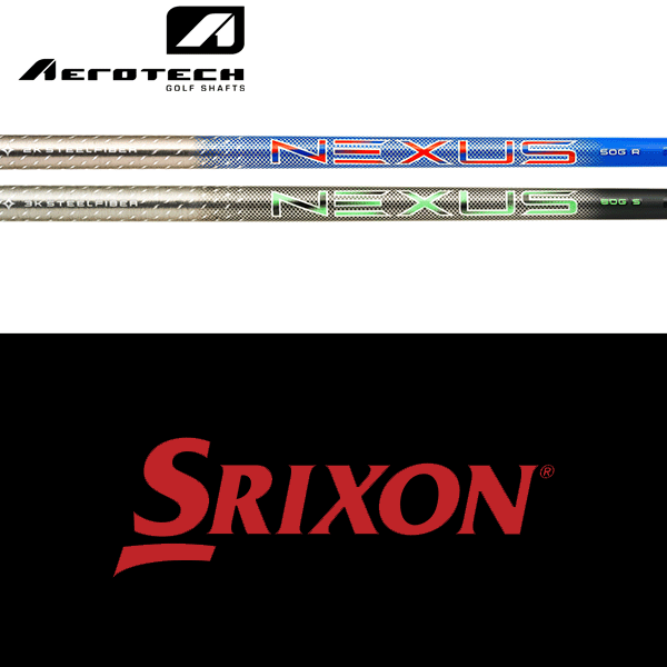 【全てメーカー純正部品使用】【スリクソン ZXi ウッド用 純正 スリーブ付きシャフト】エアロテック スチールファイバー NEXUS ウッド (日本仕様) (AeroTech SteelFiber NEXUS Wood)