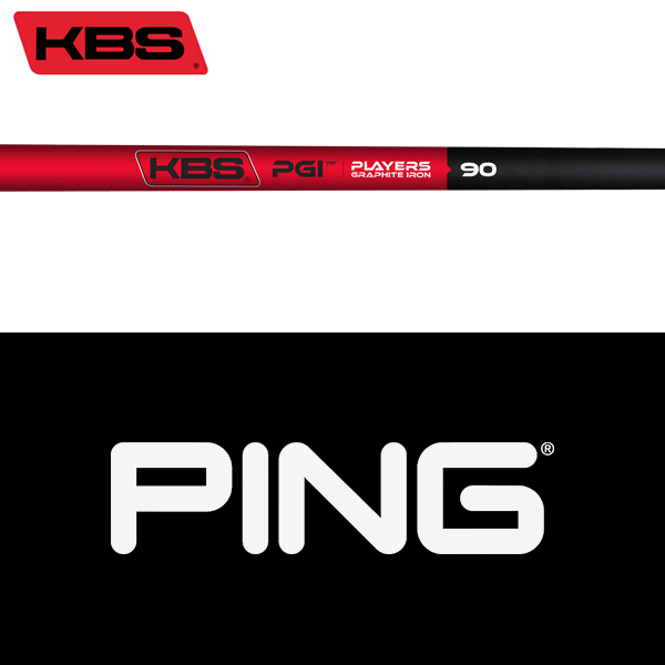 【全てメーカー純正部品使用】【PING iクロスオーバー 純正 スリーブ付きシャフト】KBS PGI プレイヤーズ グラファイト アイアン (US仕様) (KBS PGI Players Graphite Iron)｜ゴルフセオリー