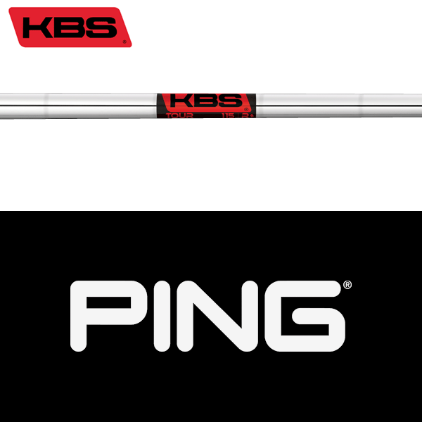 【全てメーカー純正部品使用】【PING iクロスオーバー 純正 スリーブ付きシャフト】 KBS ツアー スチール アイアン （KBS Tour）