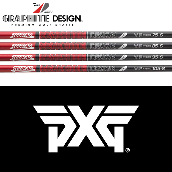 【全てメーカー純正部品使用】【PXG ハイブリッド用 純正 スリーブ付きシャフト】グラファイトデザイン Tour AD VF ハイブリッド (Graphite Design Tour AD VF Hybrid)｜ゴルフセオリー