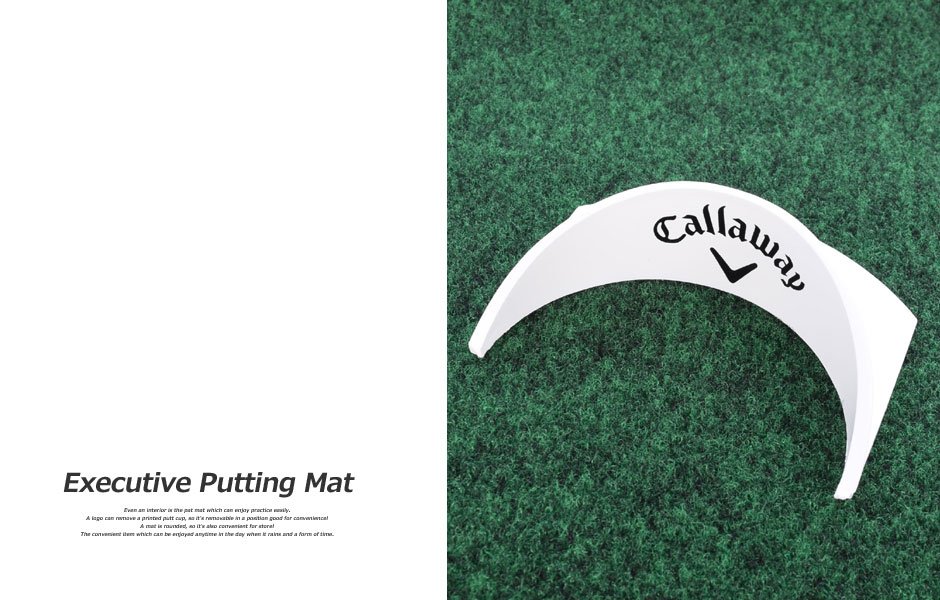 Golfwear Usa Callaway Executive Putting Mat Rakuten Global Market