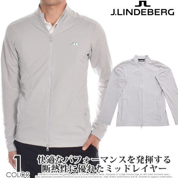 ジェイリンドバーグ J LINDEBERG ゴルフウェア メンズ 秋冬ウェア 長袖メンズウェア エリック ミッドレイヤー 長袖ジャケット 大きいサイズ  USA直輸入 あす楽対応 【超新作】