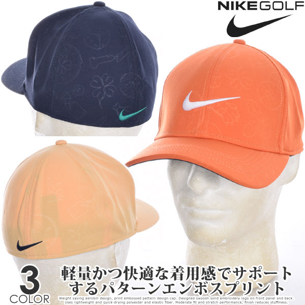 楽天市場 ナイキ Nike キャップ 帽子 メンズキャップ おしゃれ メンズウエア ゴルフウェア メンズ エアロビル クラシック99 エンボス キャップ Usa直輸入 あす楽対応 ゴルフウェアusa