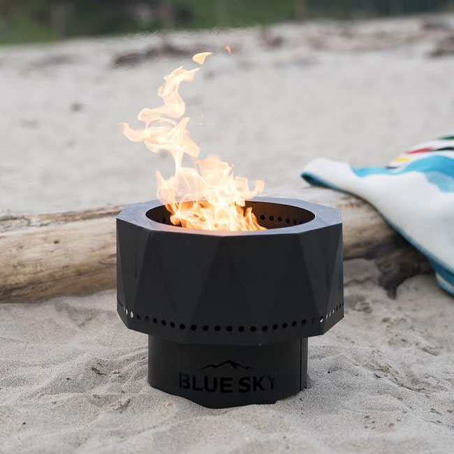 楽天市場 焚き火台 Blue Sky Outdoor Living 15 76in ファイヤーピット 2次燃焼 薪 木質ペレット キャンプ アウトドア Golgoda