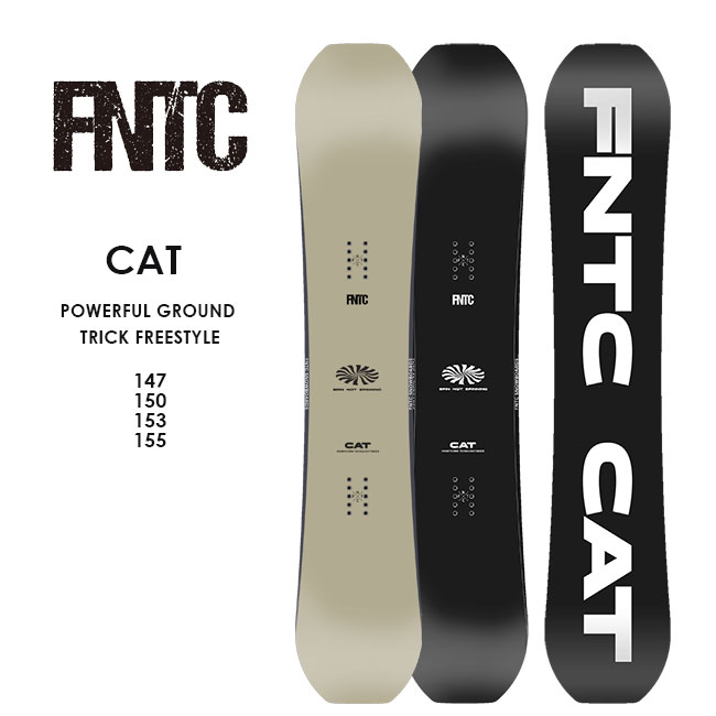 新素材新作 FNTC エフエヌティーシー CAT 22-23 グラトリ Wキャンバー