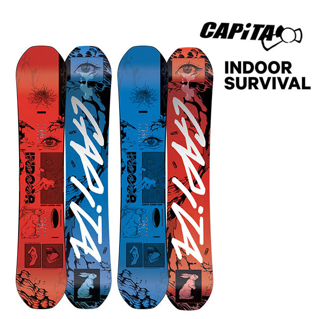 93%OFF!】 予約 キャピタ スノーボード CAPITA INDOOR SURVIVAL 23-24