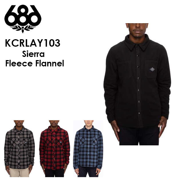 7 限定 Eight エントリーで最大p倍 Six フリースシャツ 686 Sierra 予約