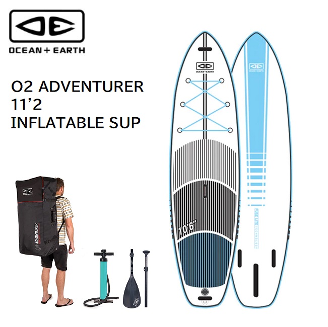 OCEAN&EARTH 02 ADVENTURER INFLATABLE SUP 11'2 インフレータブル サップ｜GOLGODA 73,810円