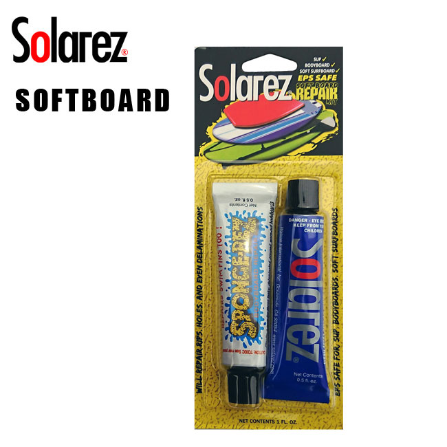 人気商品は 簡単ボードリペアー ソフトボード用 SOLAREZ ソーラーレズ SOFTBOARD PEPAIR KIT リペアーグッズ 紫外線で硬化  ウレタン用 qdtek.vn