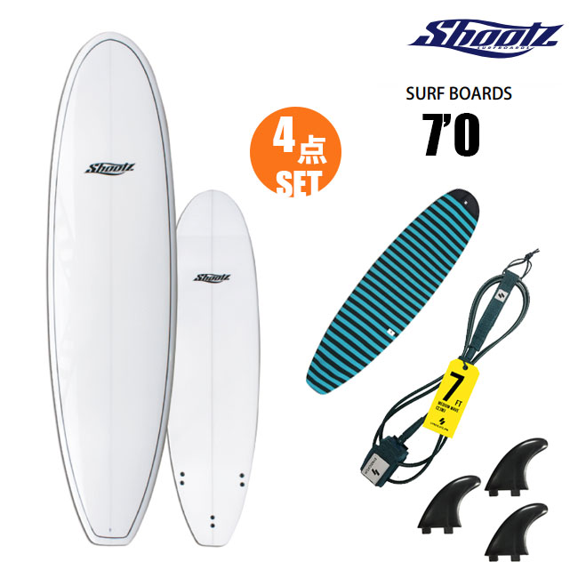 86%OFF!】 初心者ボードセット SHOOTZ 7'0 ファンボード FUN