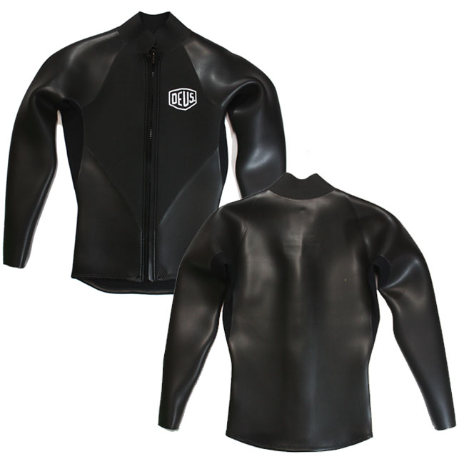 9日 00 16日1 59限定 最大32倍 Deus Ex Machina デウスエクスマキナ デウスエクスマキナ Front Zip マリンスポーツ Top Top Long Sleeve 18sslstfz サーフィン メンズ タッパー 長袖フロントジッパー Wet ウェット 店頭受取対応商品 Golgoda 送料無料