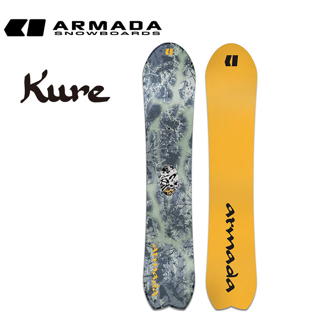 予約 アルマダ ARMADA KURE クレ レディース 26-27 スノーボード パウダー フリーライド テーパード 正規品