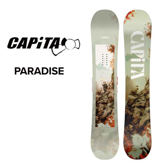 予約 キャピタ CAPITA パラダイス PARADISE レディース 26-27 スノーボード オールラウンド ディレクショナルツイン 正規品