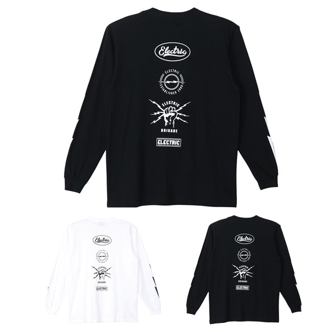 エレクトリック ドライ ラグラン ロングスリーブTシャツ