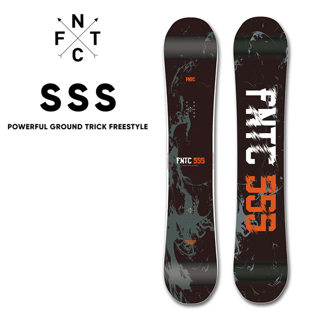 楽天市場】エフエヌティーシー FNTC スノーボード 板 トリプルエス SSS