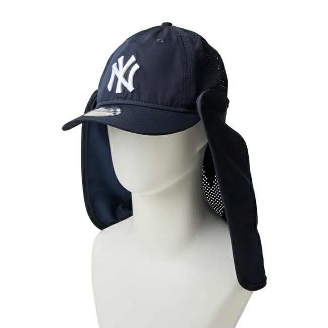 ニューエラ キャップ NEW ERA 9THIRTY 930 Sunshade Prolite Yankees Navy ニューヨーク・ヤンキース サンシェード アウトドア 撥水加工 UPF50 帽子 ユニセックス 春夏 秋冬