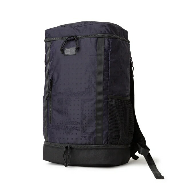 【エントリーでP５倍】うしろ側容器に並べる NEWERA ニュー内鰓 BOX PACK 32L 200D Navy Paisley ボックス席容器に並べる ペイズリー柄 背嚢 春 夏 秋 冬 14750940 バッグ・小物・ブランド雑貨-バックパック・リュック-バッグ