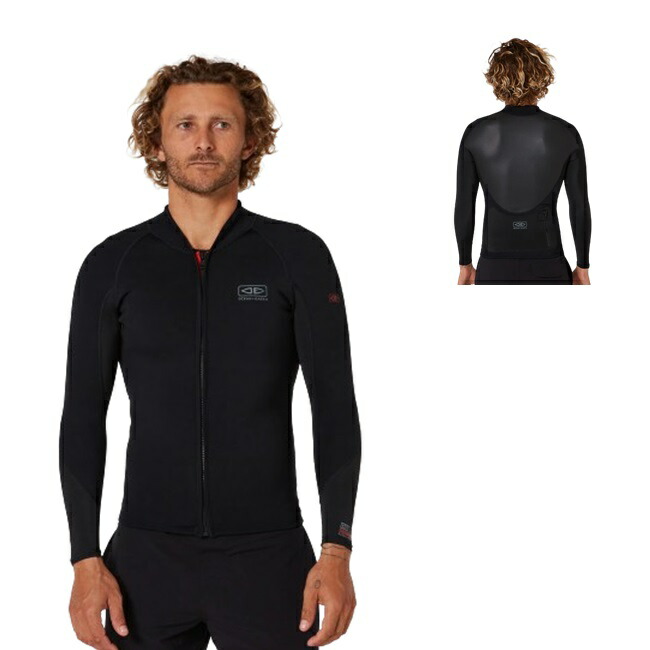 OCEAN+EARTH ブラック タッパー 長袖　XL verygood_longsleevevest