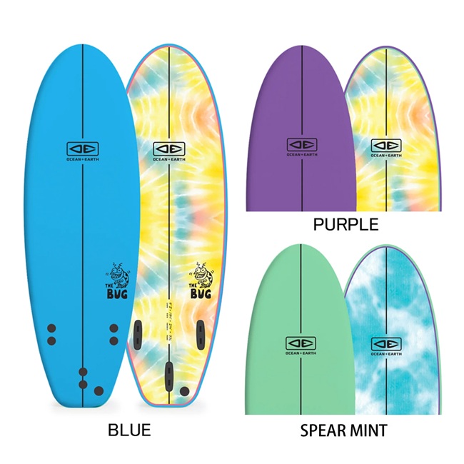 楽天市場】ソフトボード OCEAN&EARTH THE BUG SOFT TRUSTER 6'0