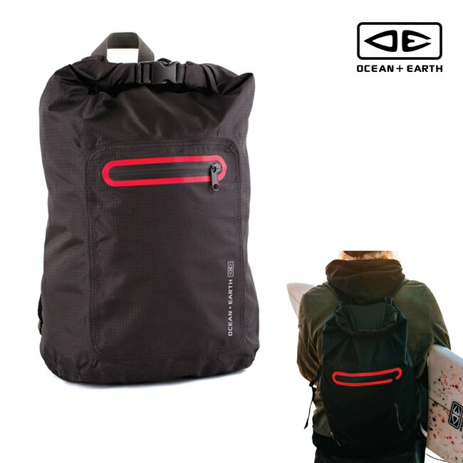 ウォータープルーフバッグ OCEAN&EARTH WATERPROOF TRAVEL LITE BACKPACK 30L サーフィン リュック 防水バッグ 海 アウトドア サーフトリップ｜GOLGODA