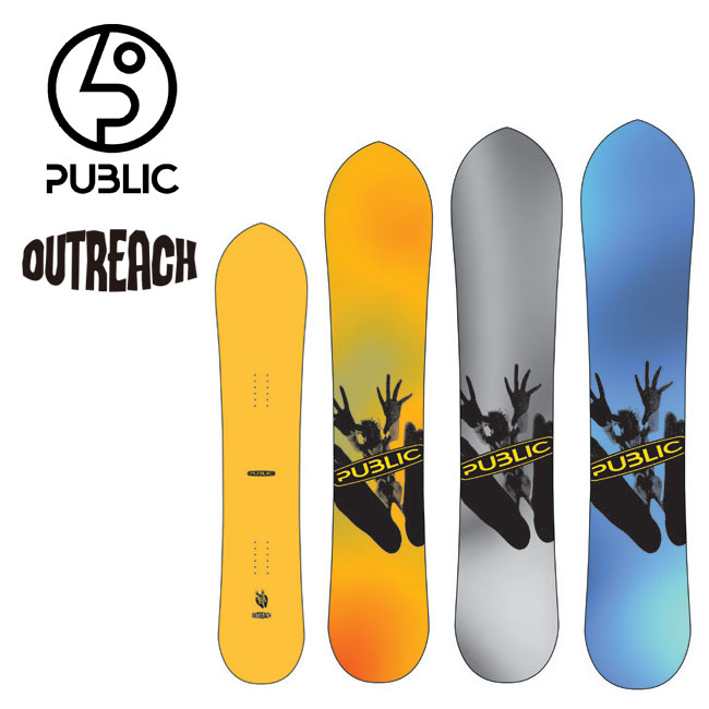 予約 パブリック PUBLIC アウトリーチ Outreach メンズ 26-27 スノーボード オールマウンテン フリーライド パーク 正規品