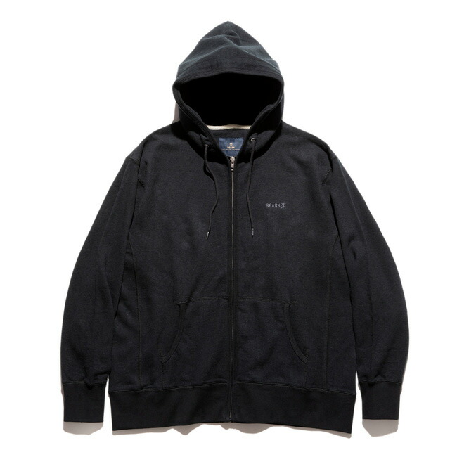 ジップパーカー ロアーク ROARK H/W HEMPCOTTON F/Z HOOD SWEAT メンズ ヘンプコットンスエット 春 秋冬