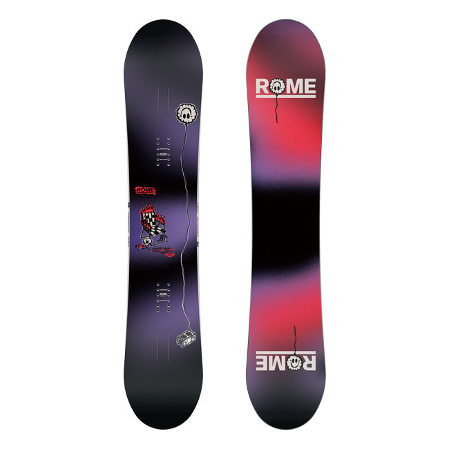楽天市場】スノーボード ローム ROME SDS STALE CREWZER 25-26 スター