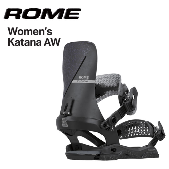 予約 ROME ビンディング WOMEN'S KATANA AW 26-27 レディース ローム カタナ アシムラップ フリーライド カービング 正規品｜GOLGODA