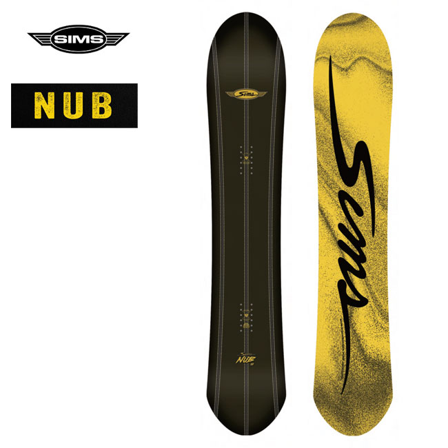 予約 シムス SIMS NUB ナブ メンズ 26-27 スノーボード パウダー フリーライド カービング キャンバー 正規品