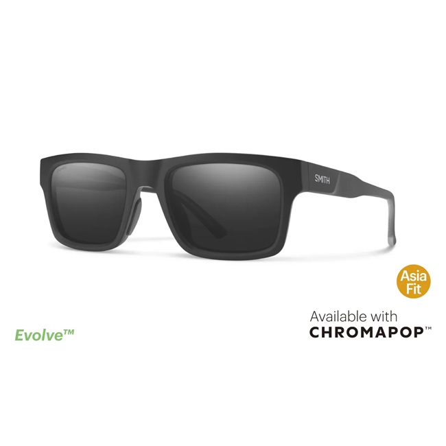 SMITH Strand Matte Black CP Polarized Black スミス サングラス 偏光 クロマポップ 偏光レンズ メンズ レディース アウトドア
