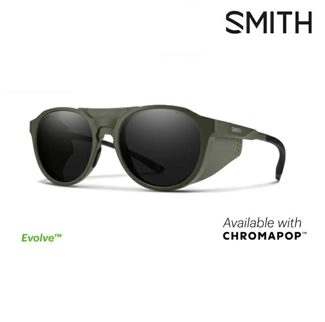 楽天市場】サングラス スミス SMITH Venture Black CP Polarized Gray