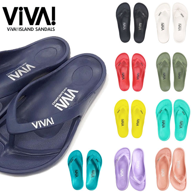 VIVA サンダル ISLAND ビバ アイランド JAPAN FLIP FLOP ビーチサンダル メンズ レディース キッズ 男性用 女性用 子供用 正規販売店 春夏画像