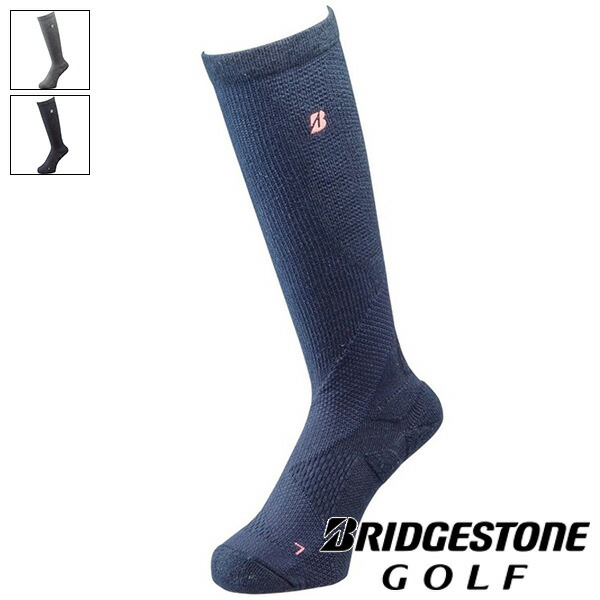 495円 メーカー再生品 Bridgestone Golf ブリヂストンゴルフ レディス スパイラル ハイソックス SOG151 ゴルフ レディース  靴下
