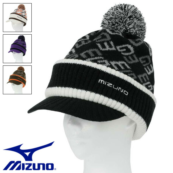 楽天市場】ミズノ ゴルフ ニット帽 メンズ 発熱素材 ブレスサーモ