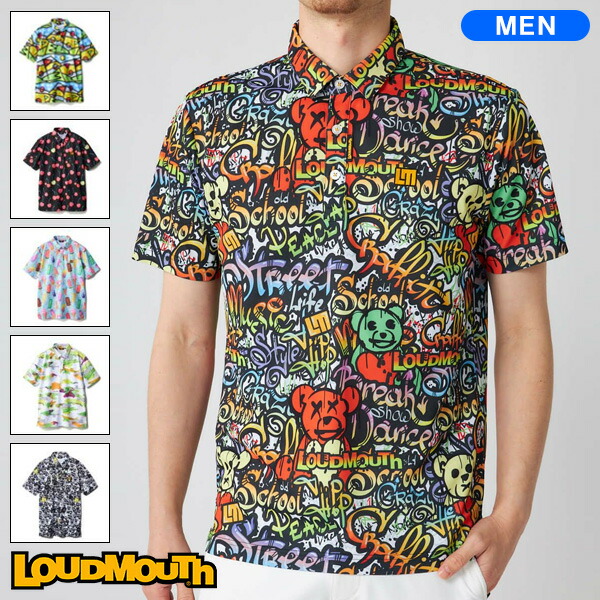 楽天市場】LOUDMOUTH ラウドマウス メンズ ゴルフウェア ポロシャツ