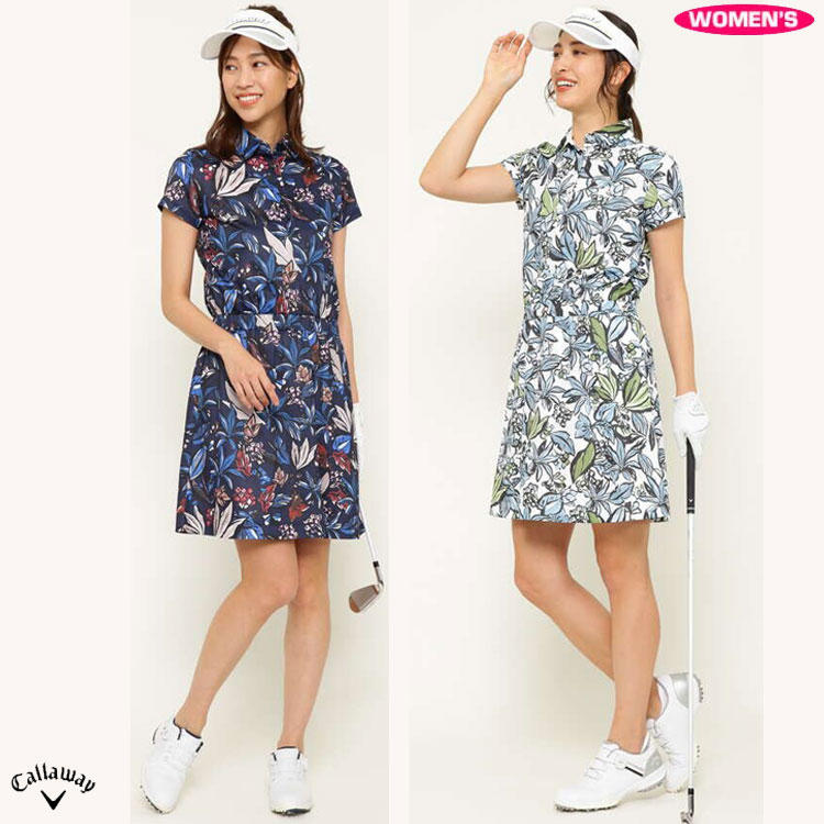 キャロウェイ ゴルフ レディース 21老年期春夏季フレーム ワンピースフラワープリントカノコ 241 Barlo Com Br