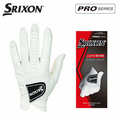 スリクソン ゴルフグローブ GGGS029　23㎝ 6セット ホワイト SRIXON 5枚セット スリクソン ゴルフウェア 春 夏 グローブ プロ