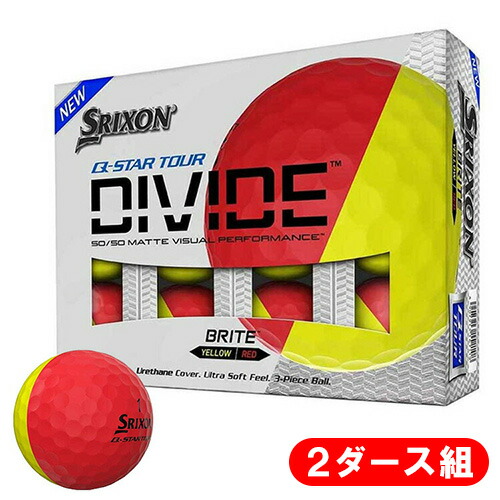 GolkinクリスマスP5倍ダンロップ スリクソン SRIXON DIVIDE 12球 Q